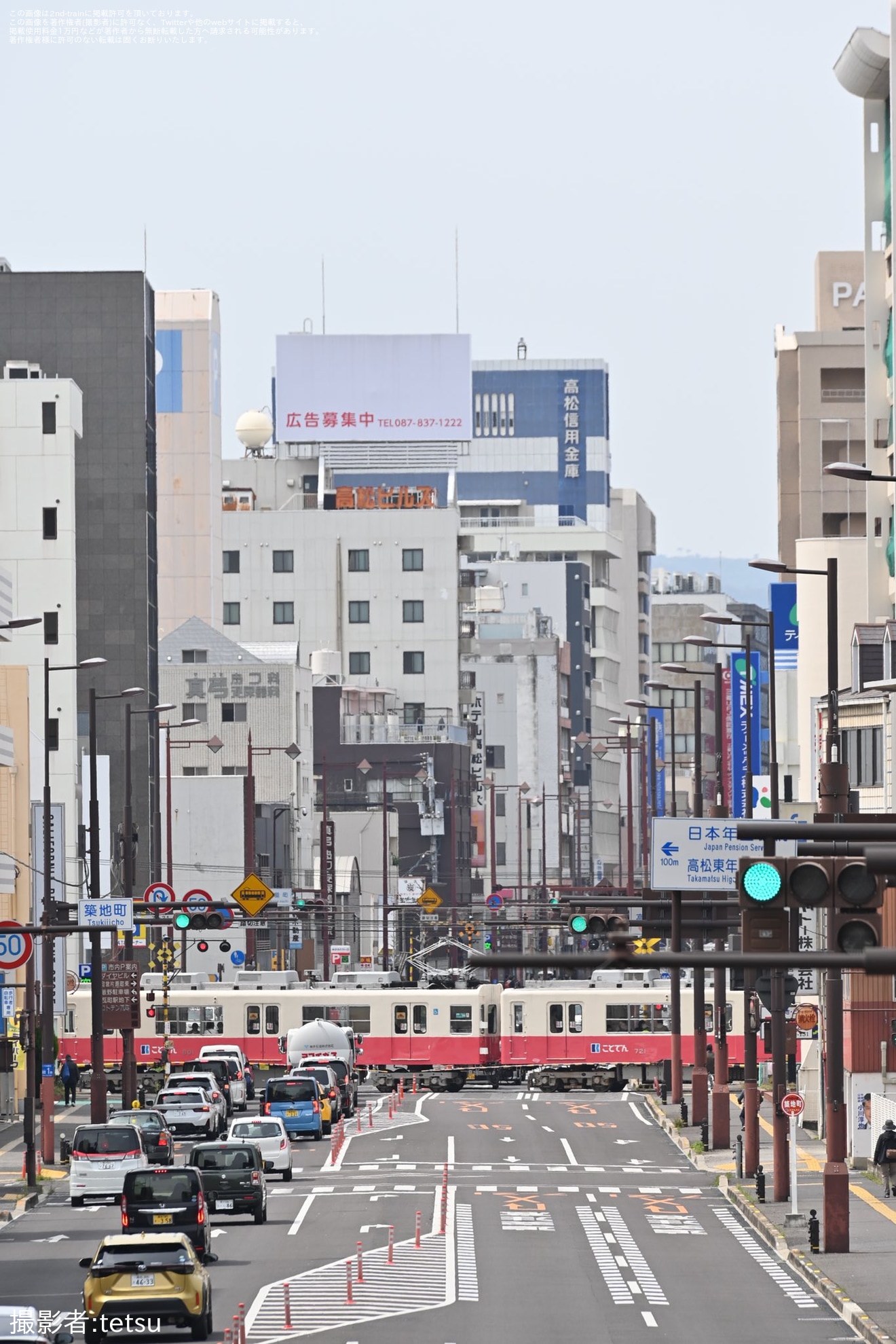 【ことでん】志度線で増結車801号車が営業運行の拡大写真