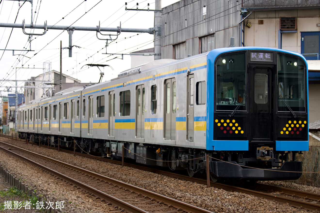 【JR東】E131系ナハT8編成が東海道線(旅客線)を試運転の拡大写真