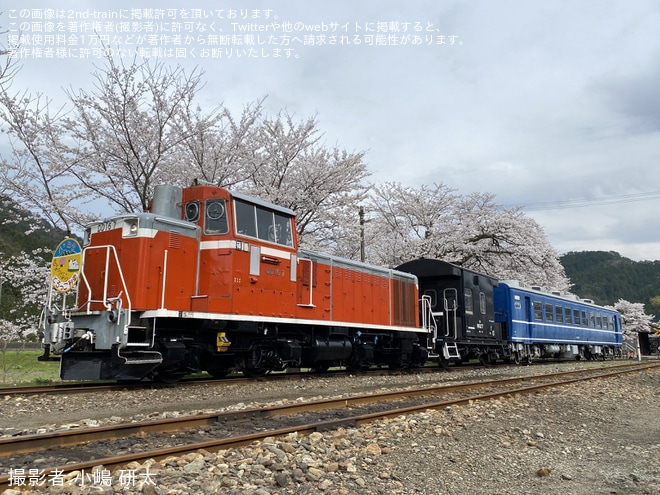 【水島】小嶋企画主催にて若桜鉄道撮影会を不明で撮影した写真
