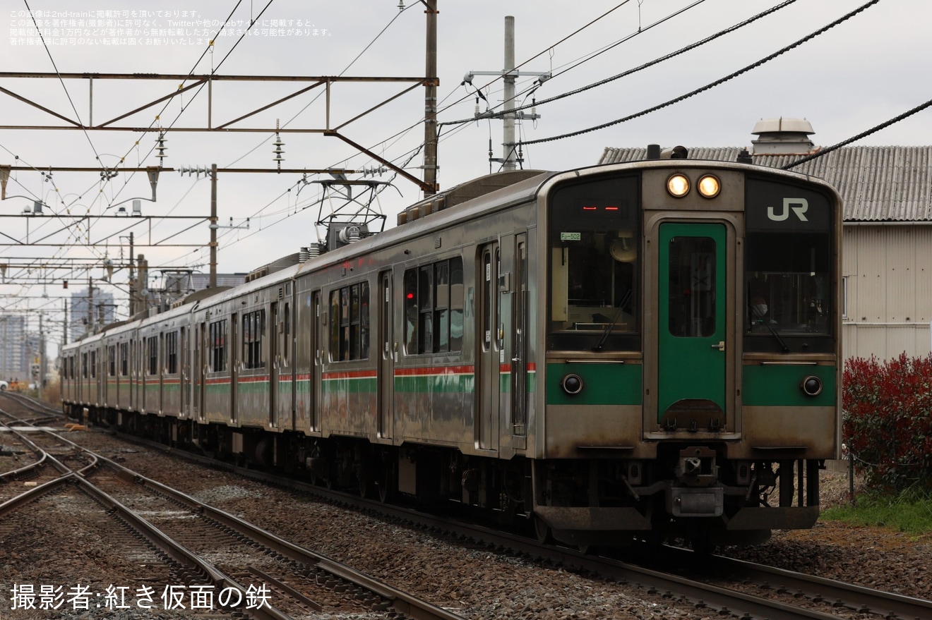 【JR東】大河原・柴田町桜まつりに伴う増結運転の拡大写真