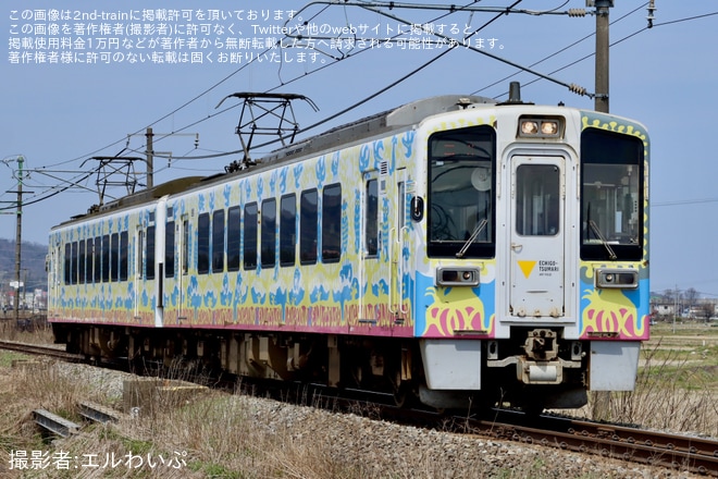 【北越】団体臨時列車「第25回高田観桜号」が運転を不明で撮影した写真