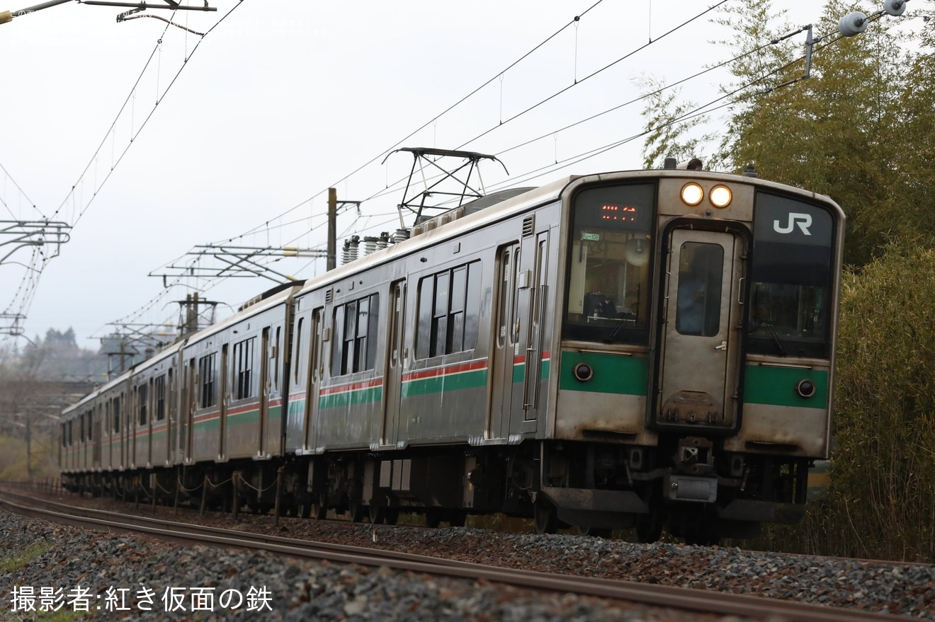 【JR東】大河原・柴田町桜まつりに伴う増結運転の拡大写真