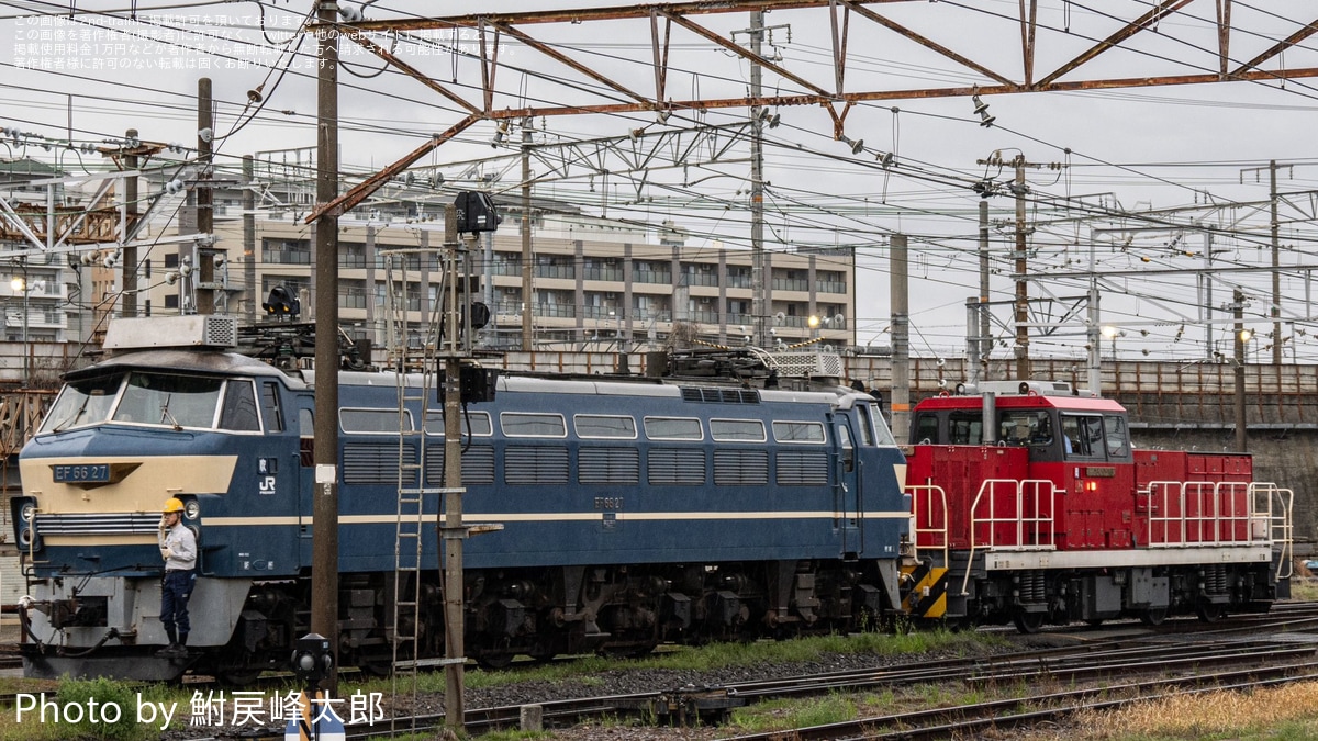 Amazon.co.jp: JR貨物 吹田機関区 EF66-27 ネクタイピン