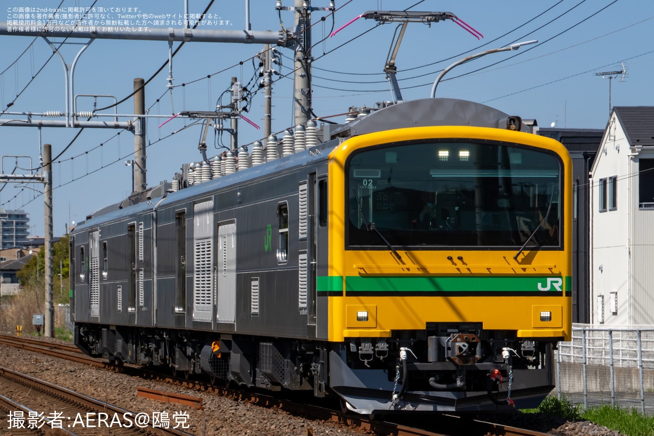 【JR東】E493系都オク02編成 が、木更津へ送り込み回送の拡大写真