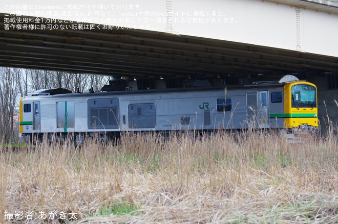 【JR東】GV-E197系TS07編成が新潟トランシスから陸送を不明で撮影した写真