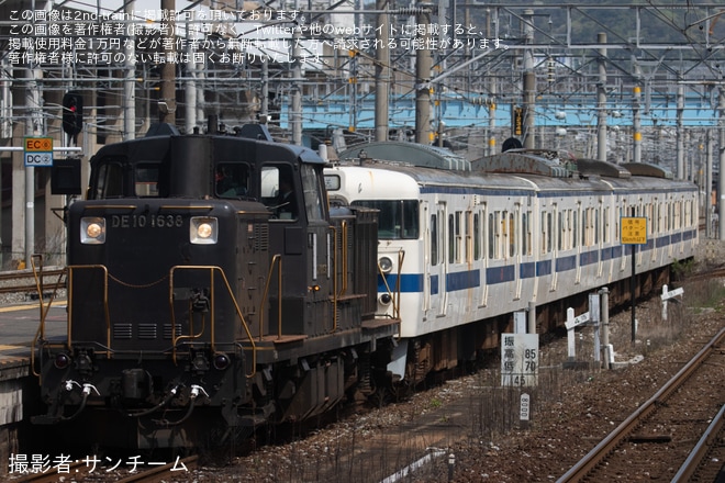 【JR九】415系Fo117編成が小倉総合車両センターへ廃車回送