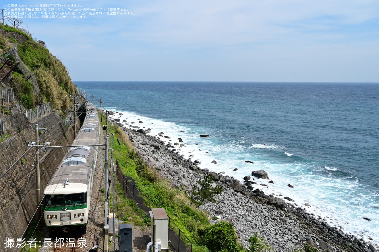 【JR東】臨時特急列車「185」が伊豆急下田まで運行の拡大写真