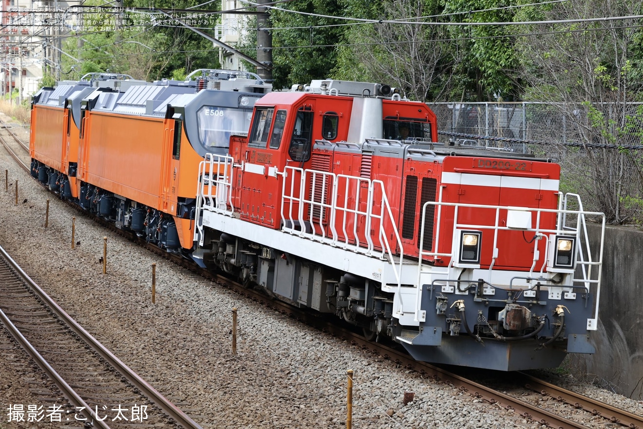 2nd-train 【台鐵】E500型E508+E509東芝府中出場甲種の写真 