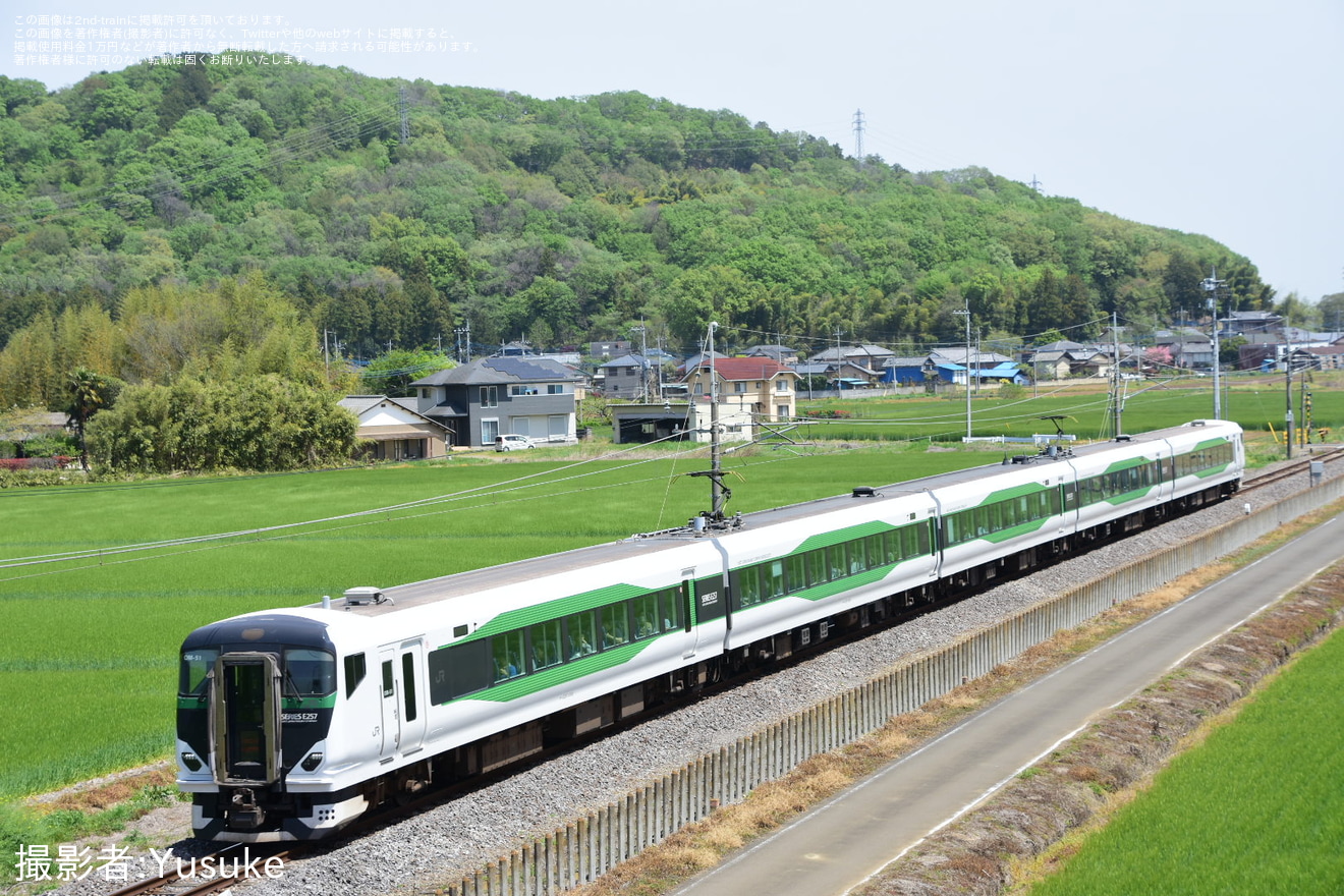 【JR東】「あしかが大藤大船号」を運行の拡大写真