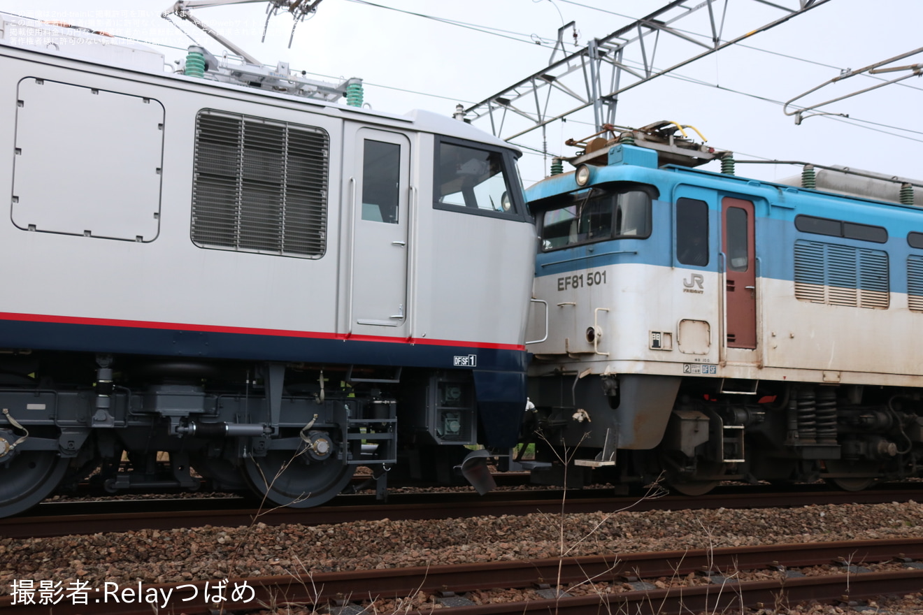 【JR貨】EF510-305が鳥栖貨物ターミナル(田代)へ回送の拡大写真