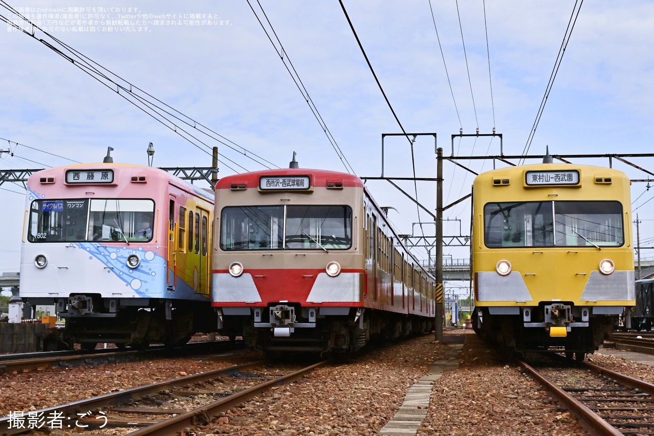 【三岐】鉄道ファンの有志にて三岐鉄道保々車両区での撮影会が開催の拡大写真