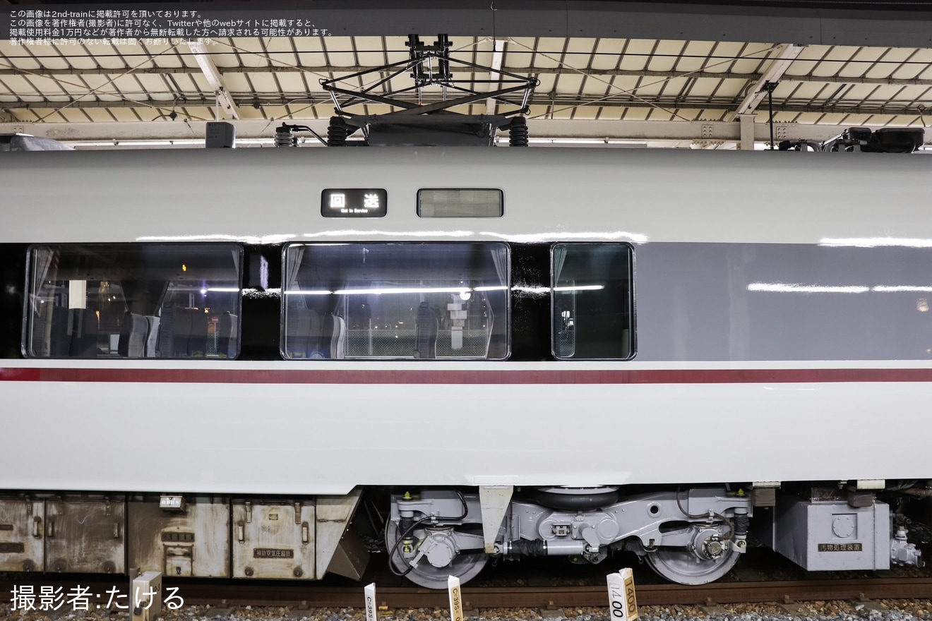 【JR西】289系FH302編成吹田総合車両所本所出場回送の拡大写真