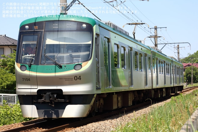 【東急】7000系使用のこどもの国線臨時列車運転