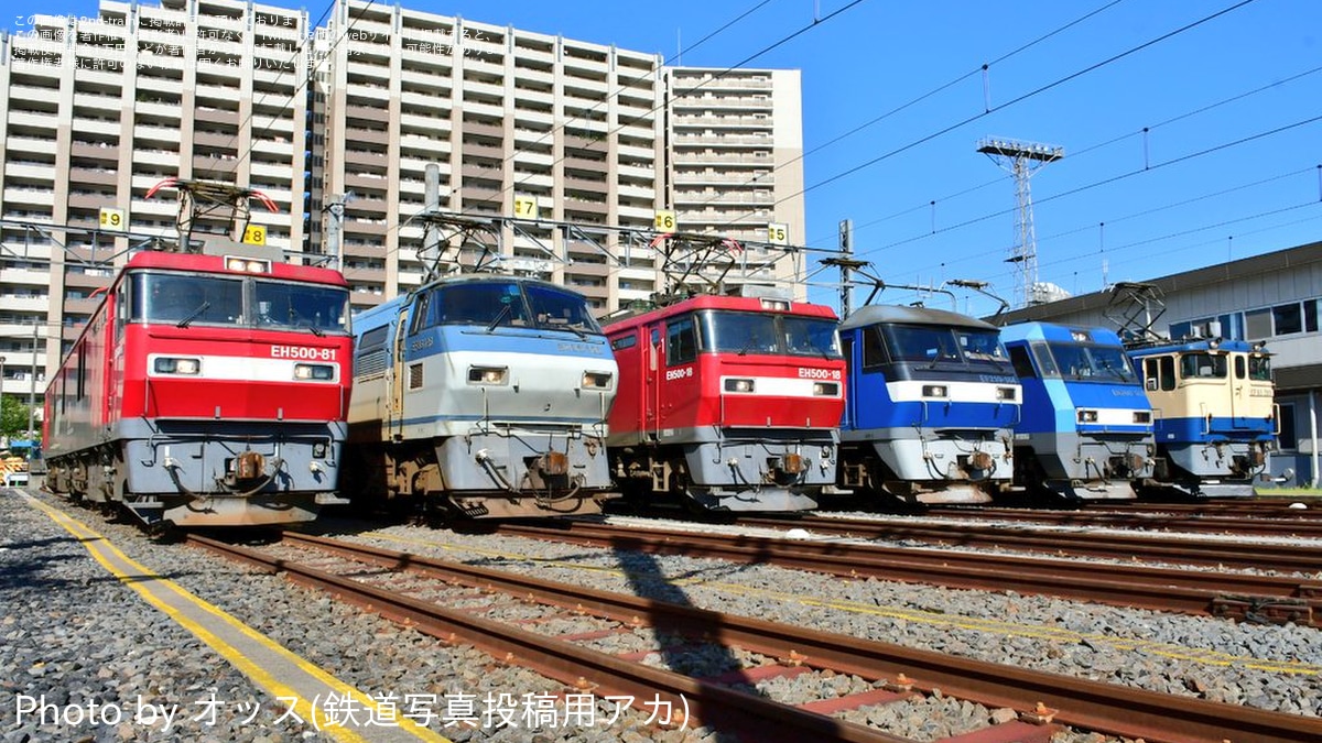 JR貨】隅田川機関区「GW機関車博覧会撮影会」開催 |2nd-train