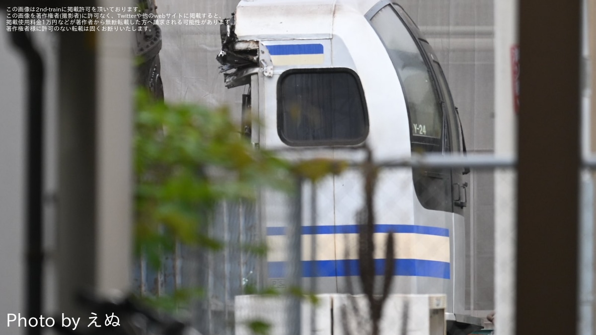 11461F ほぼ解体完了！東武10080系11480F 留置位置変更しばらく