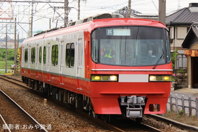 【名鉄】1800系1809F舞木検査場出場試運転 を不明で撮影した写真