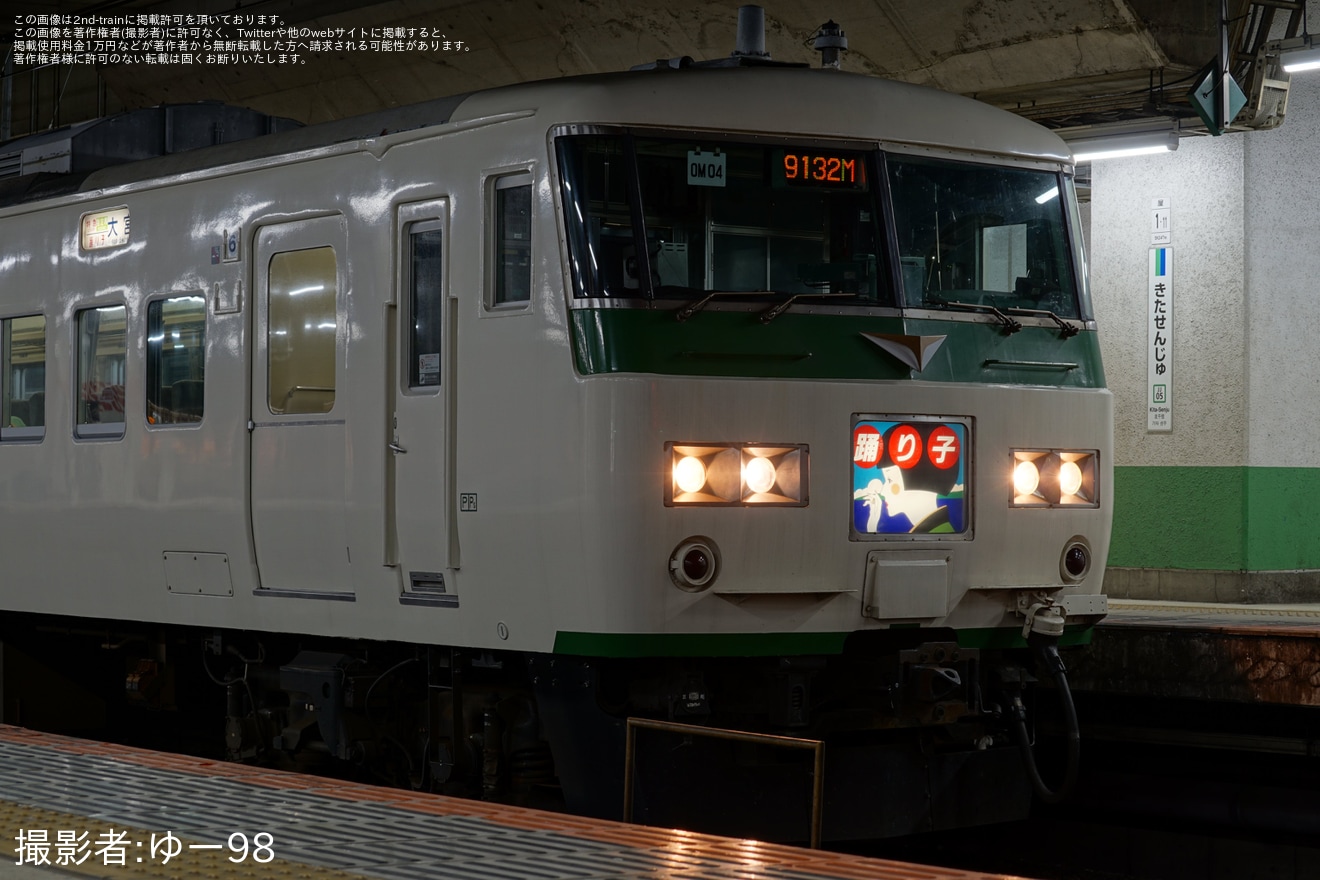 【JR東】「185系で行く!常磐・成田線夜行列車ツアー」が催行の拡大写真