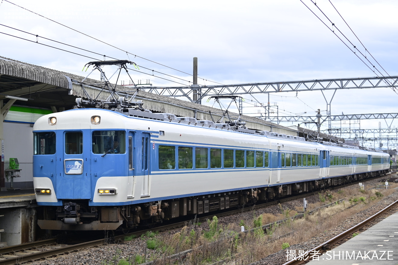 【近鉄】15200系PN07+PN10+PN09使用 団体臨時列車(20240508)  の拡大写真