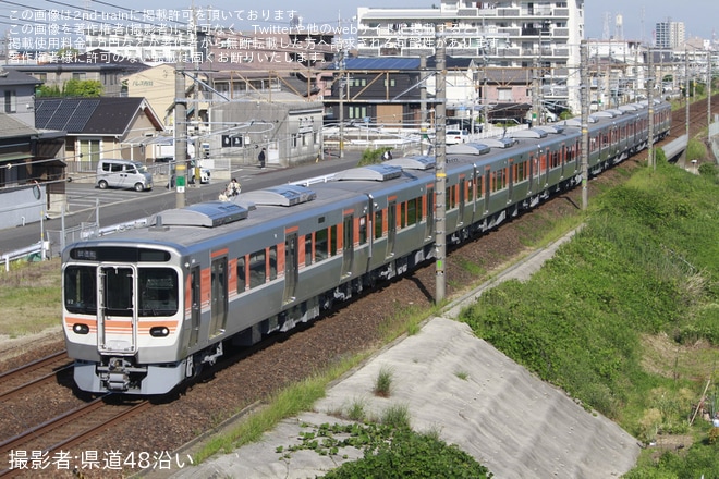 【JR海】315系U1編成+U2編成が静岡車両区へ回送