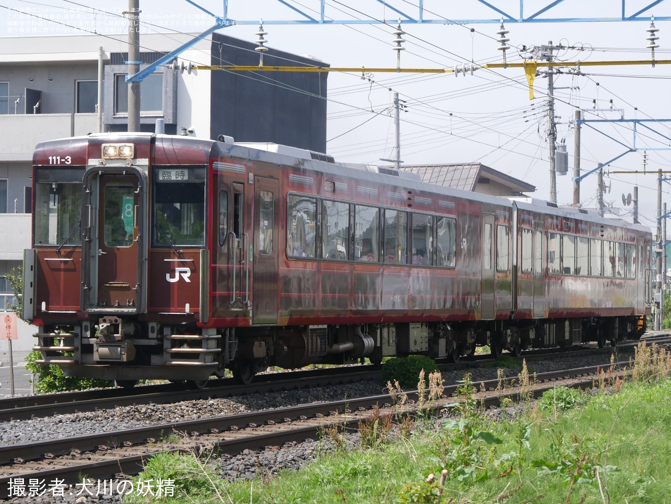 【JR東】「仙山線新緑 レトロ号」が運行の拡大写真