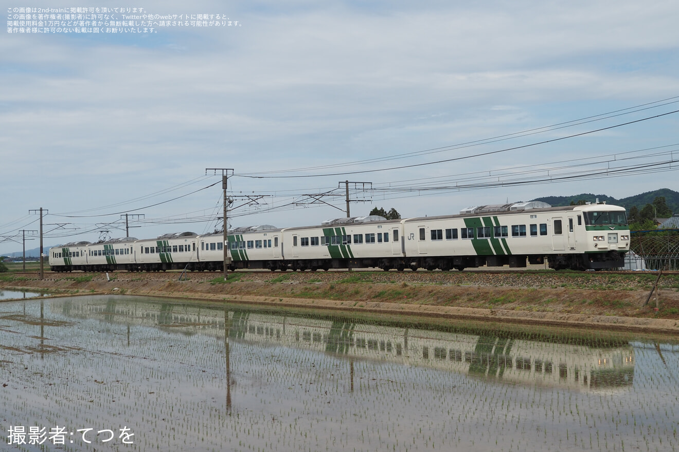 【JR東】185系で行く上野-新潟 往路夜行 復路昼行 2日間の旅(復路)の拡大写真