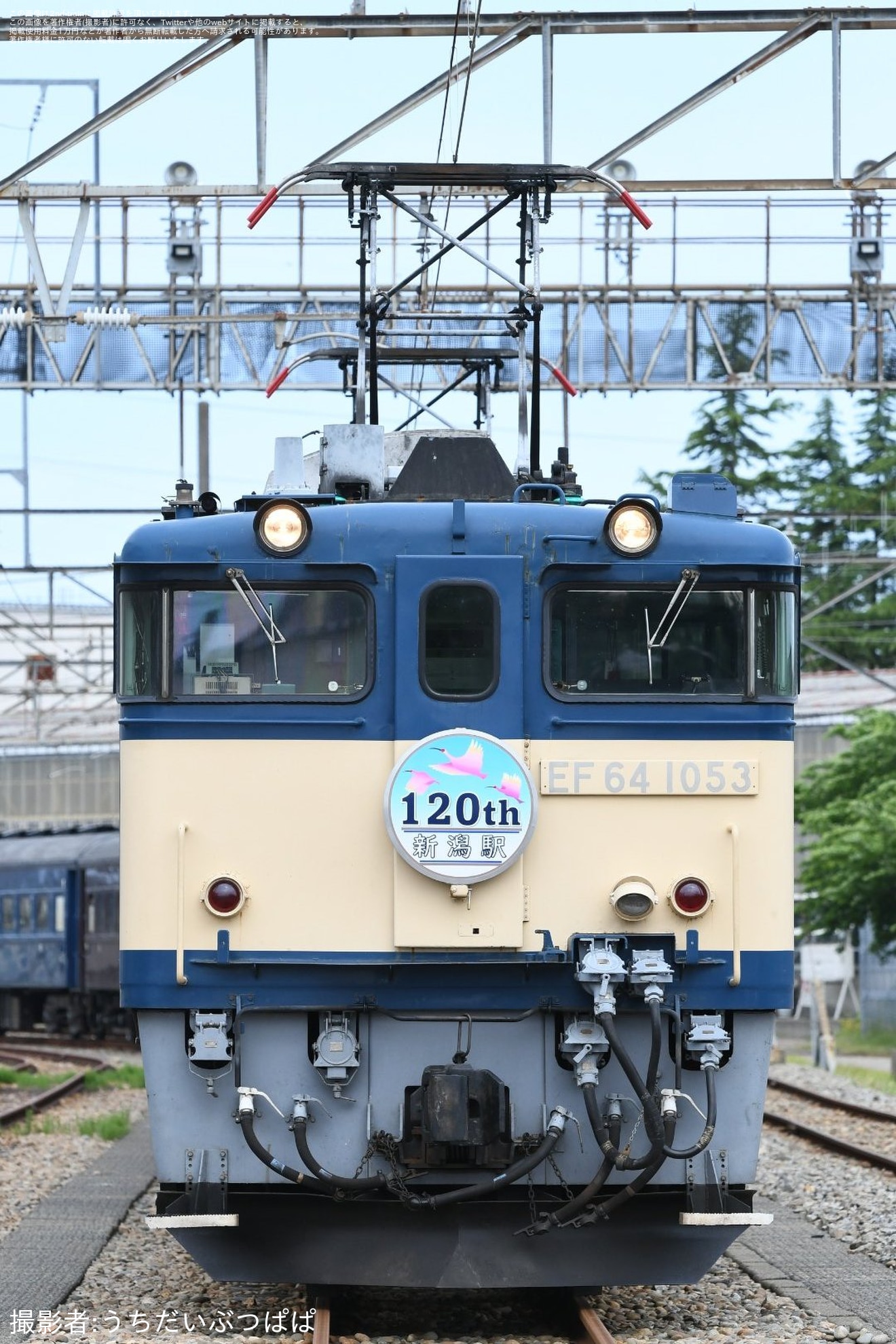 【JR東】『新潟駅開業120周年号』撮影会開催の拡大写真