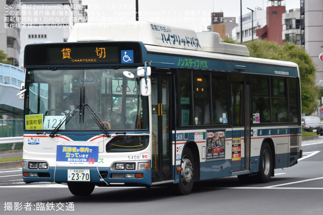 【メトロ】東西線線路切り替え工事に伴いバス代行輸送が実施を不明で撮影した写真