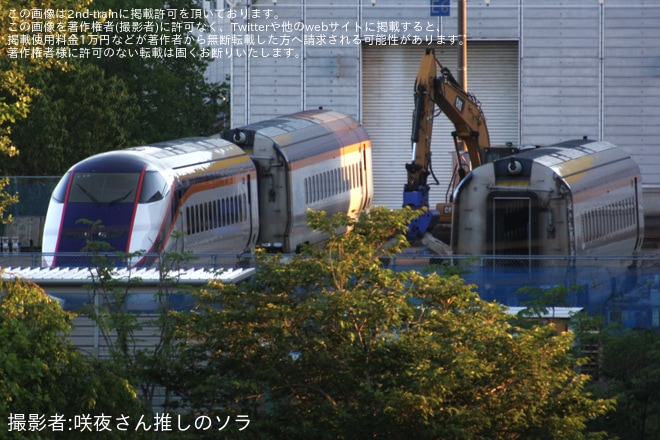 【JR東】E3系L55編成が新幹線総合車両センターの解体線へ