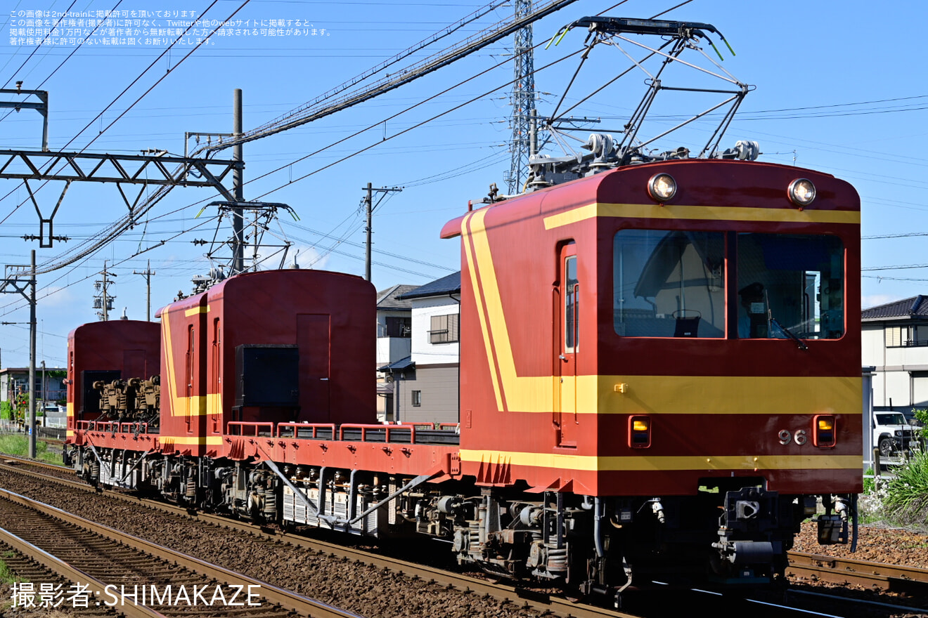 【養老】620系D24の車輪が塩浜検修車庫へ入場の拡大写真