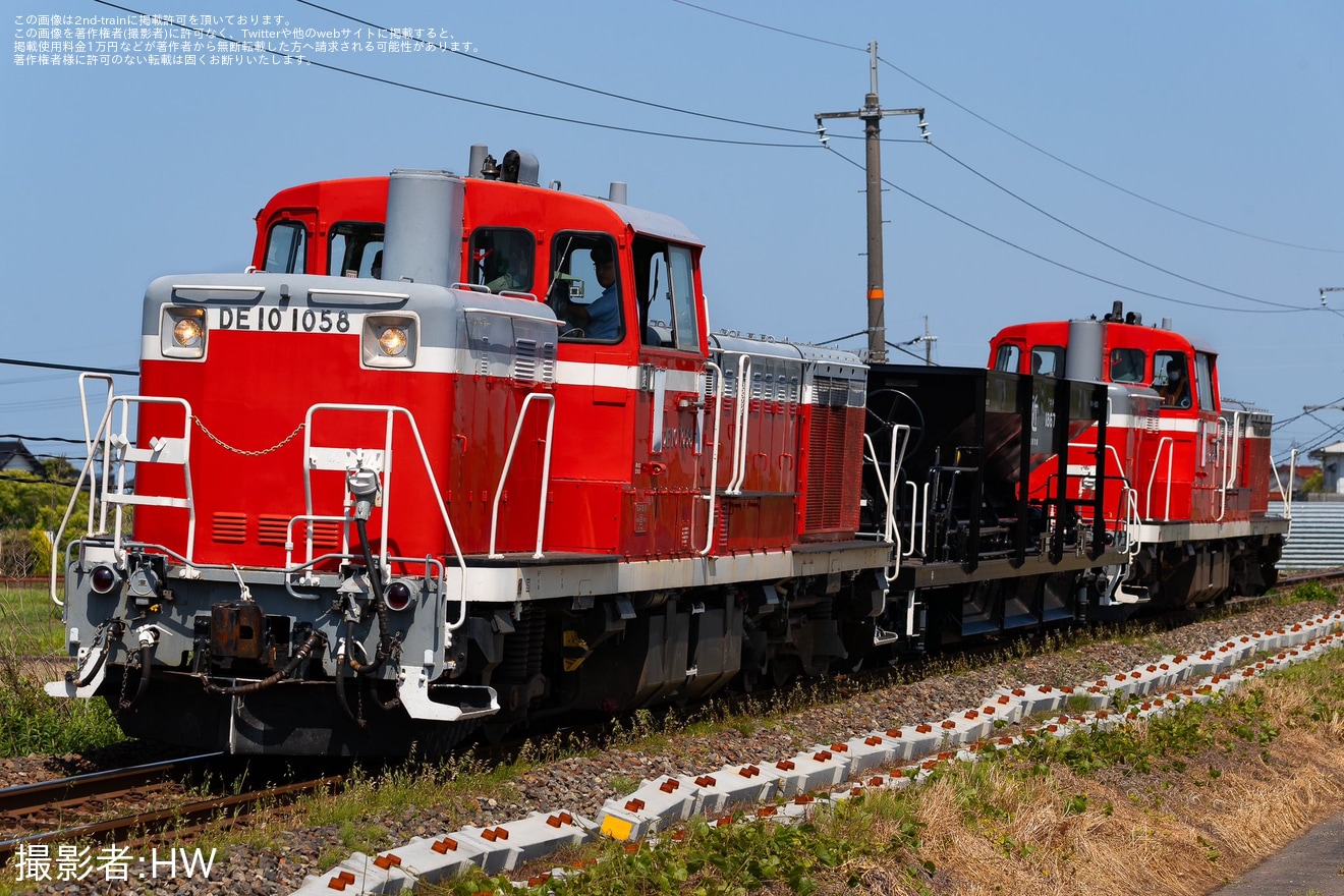 【JR西】ホキ1867後藤総合車両所本所出場試運転の拡大写真