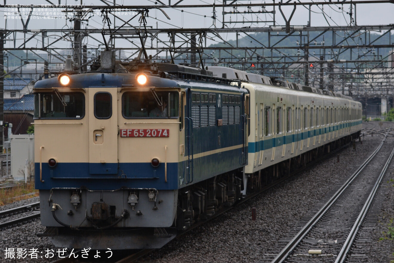 【小田急】8000形8261F(8261×6)西武鉄道譲渡甲種輸送(20日分)の拡大写真