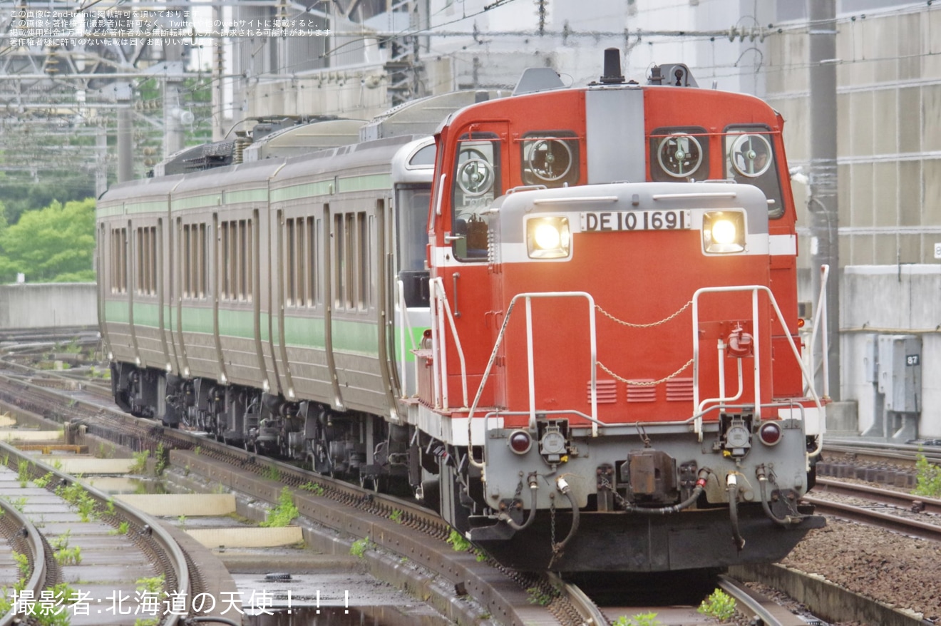 【JR北】721系F-5編成が苗穂へ(廃車の可能性も）の拡大写真