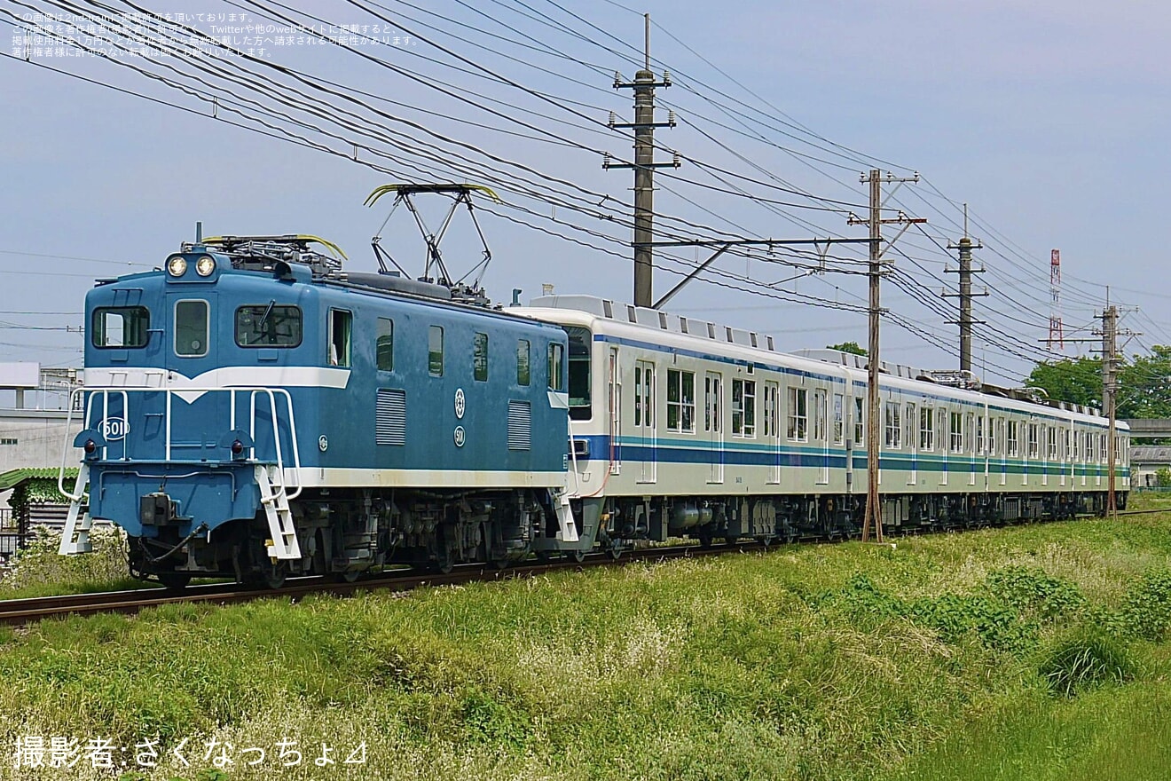 【東武】8000系81119F 南栗橋工場出場回送の拡大写真