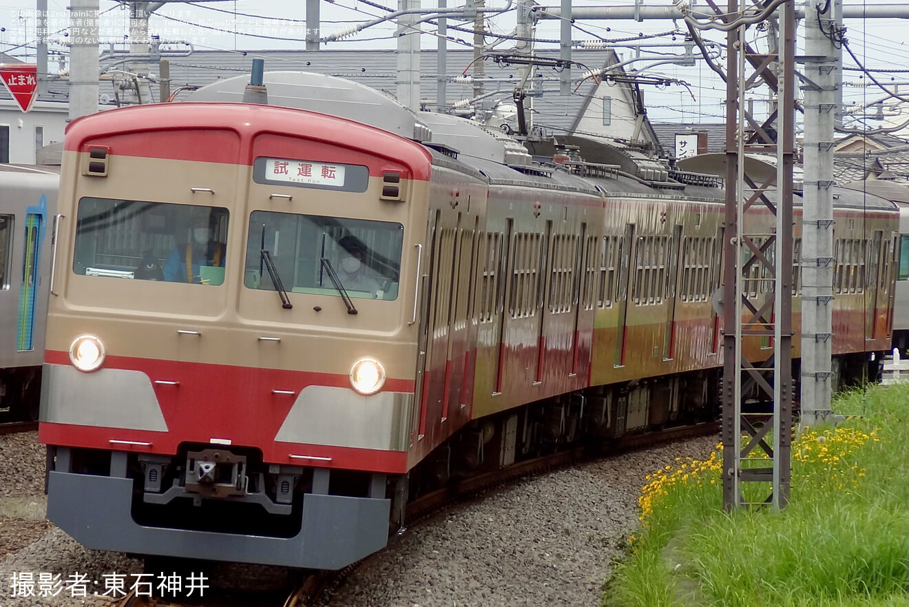 【西武】101系1253F(253F)武蔵丘車両検修場出場試運転の拡大写真
