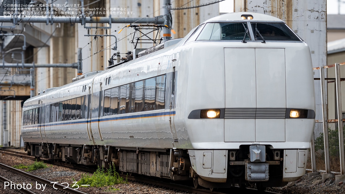 JR西】681系V22宮原疎開回送 |2nd-train鉄道ニュース