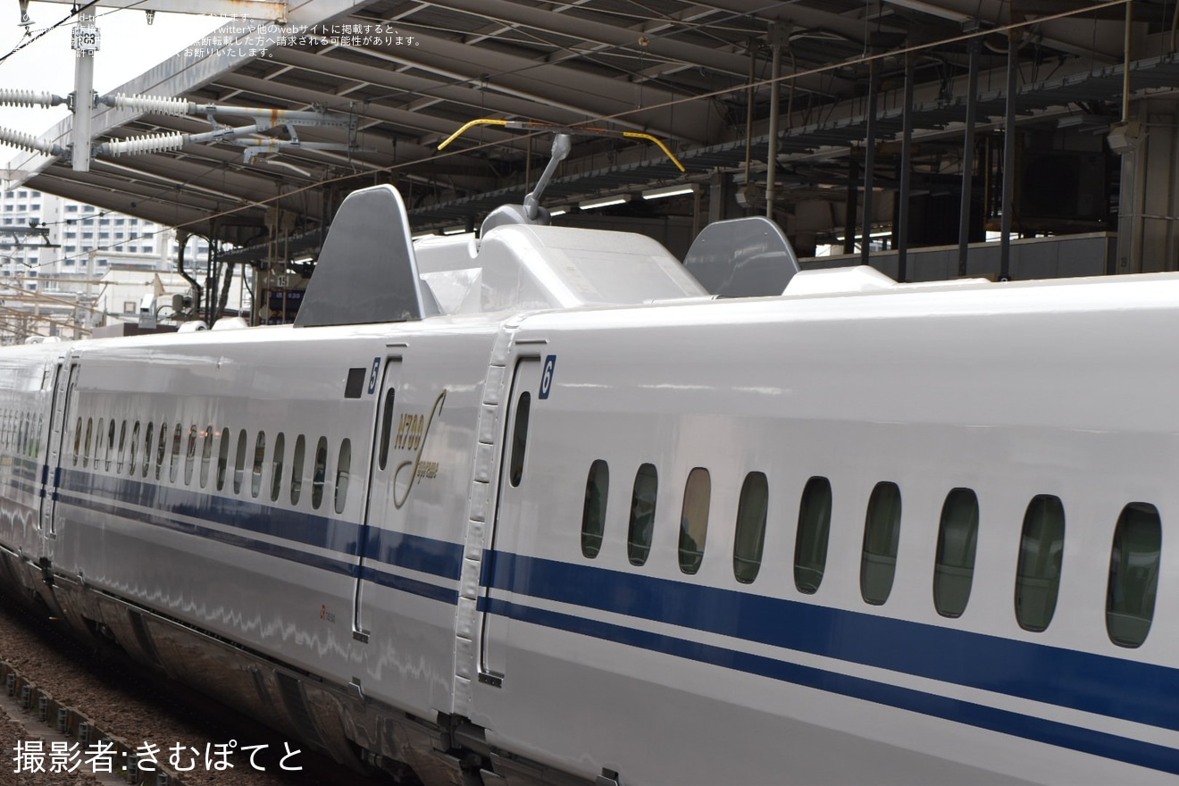 【JR海】N700S J43編成本線試運転の拡大写真
