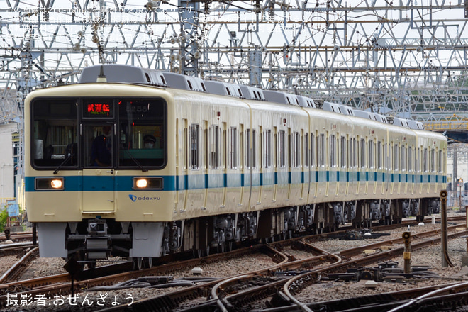 【小田急】8000形8258F(8258×6)重要部検査明け試運転を相模大野駅で撮影した写真