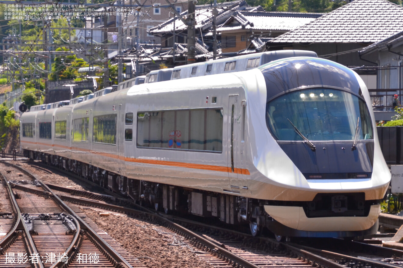 【近鉄】21020系 UL21五位堂検修車庫出場試運転の拡大写真