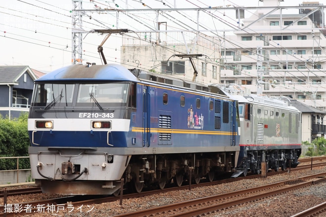 【JR貨】EF510-311甲種輸送を不明で撮影した写真