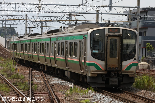 【JR東】E721系P4-14編成が代走で仙台空港アクセス線へ