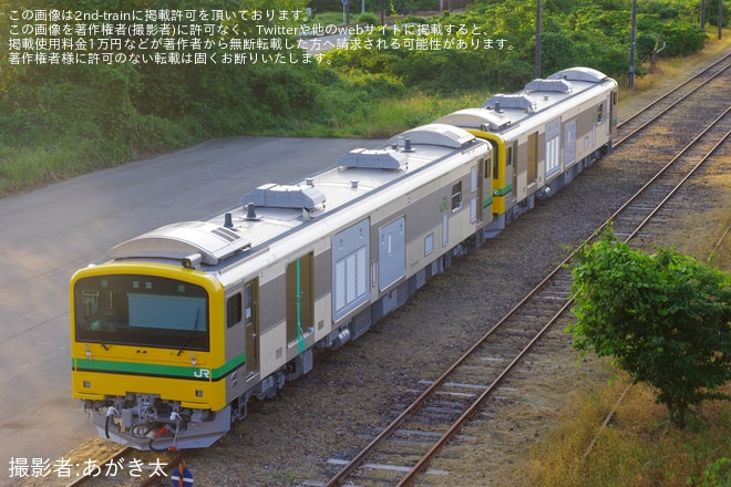 【JR東】GV-E197系200番台の初となるTS08編成が新潟トランシスから陸送