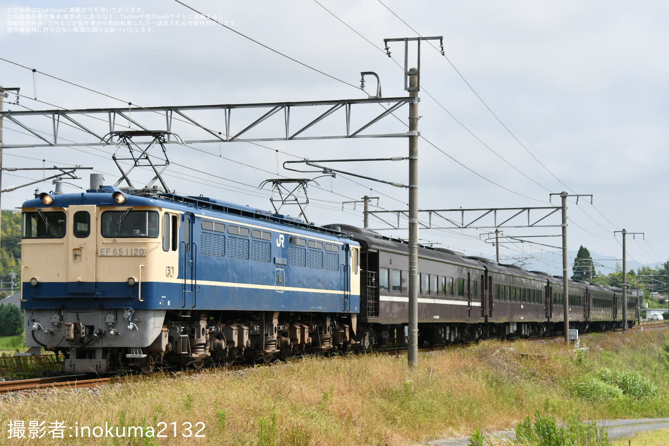 【JR西】35系5両下関総合車両所運用検修センター入場回送の拡大写真