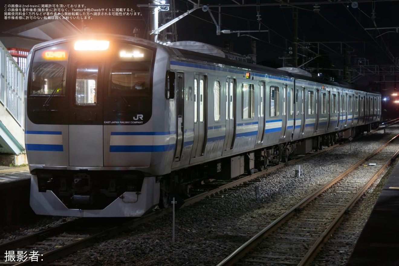 【JR東】E217系の鹿島線運用を代走の拡大写真