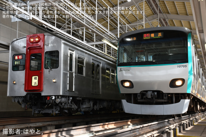 【相鉄】「Sotetsu Revival Colors! 緑と赤の新旧電車撮影会in相模鉄道 かしわ台車両センター」が開催をかしわ台車両センターで撮影した写真
