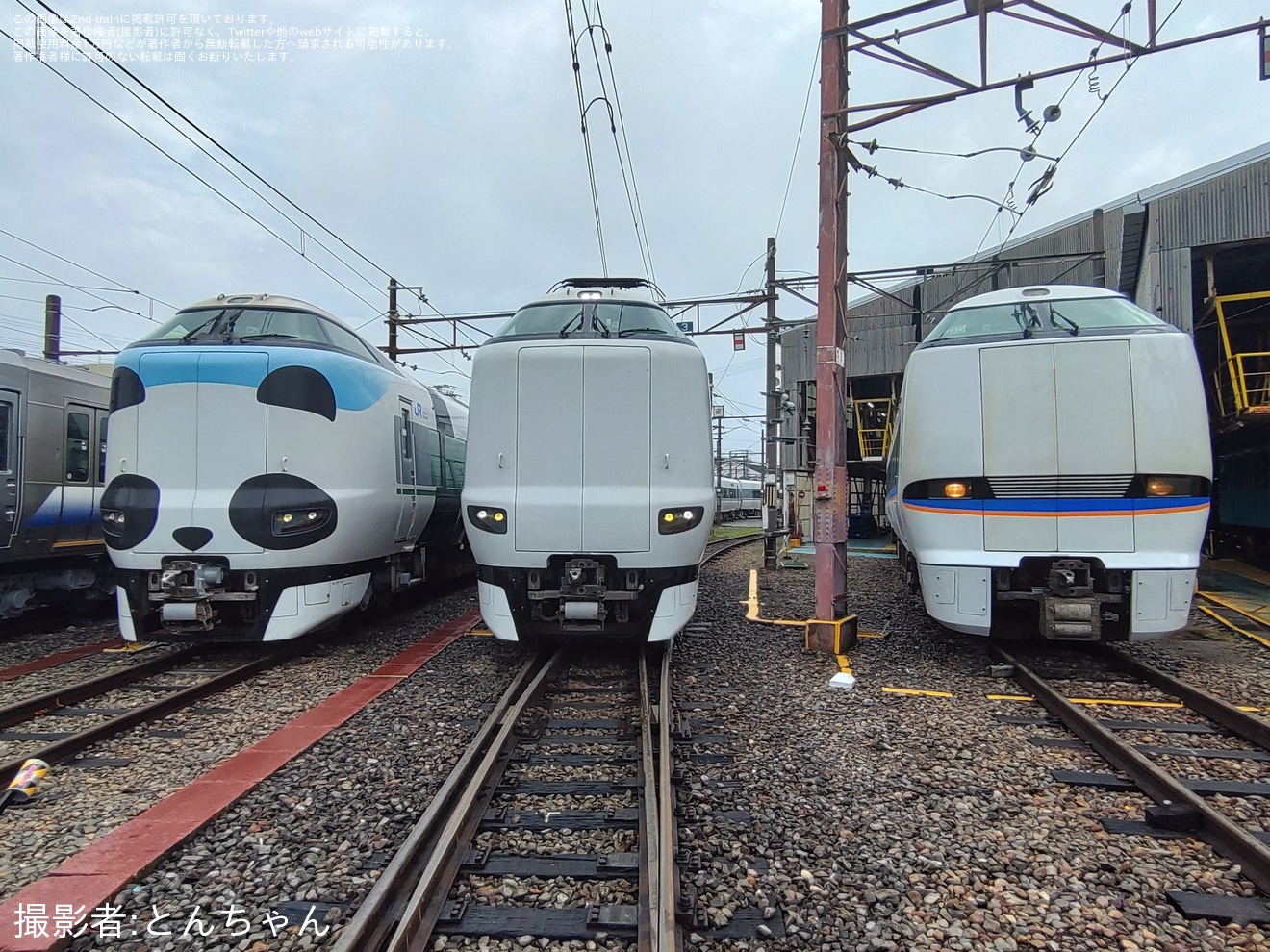 【JR西】「吹田総合車両所 車両撮影ツアー」開催(2024年6月)の拡大写真