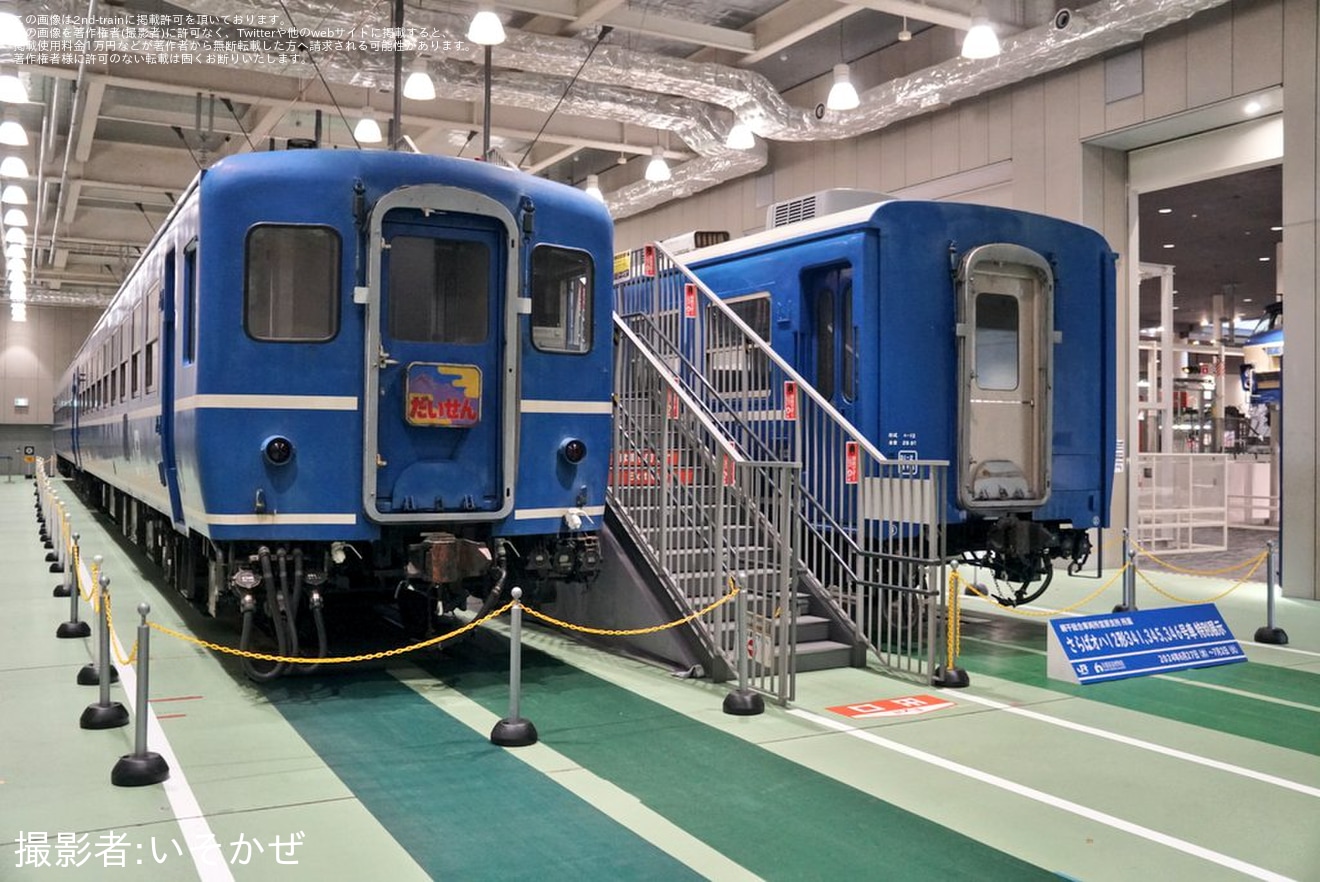 【JR西】京都鉄道博物館「オハ12形」特別展示の拡大写真