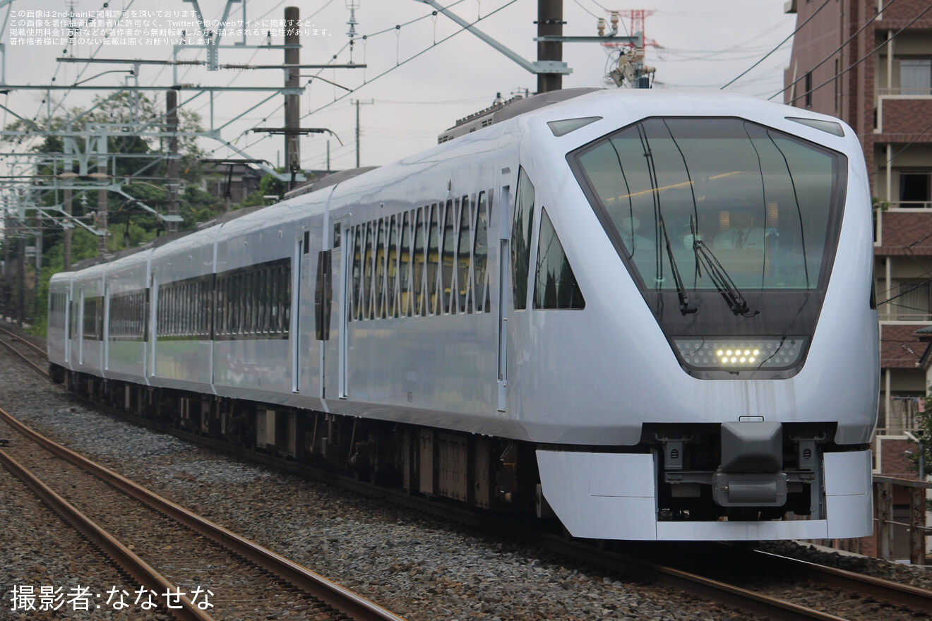【東武】N100系「スペーシアX」東武野田線試運転の拡大写真