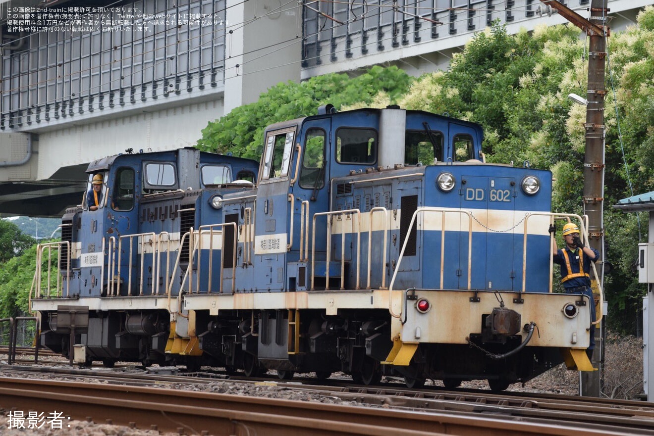 【神奈臨】DD55-16が川崎貨物へ甲種輸送の拡大写真