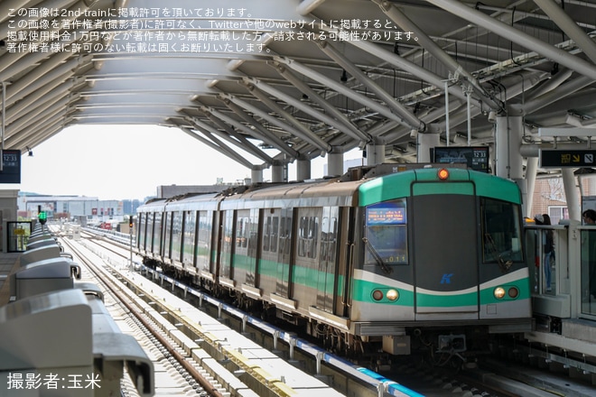 【高雄捷運】紅線が岡山駅へ延伸開業を不明で撮影した写真