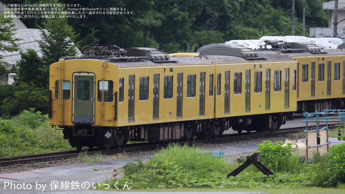 西武】2000系2091Fの2291、2292が横瀬車両基地で切り離され6両